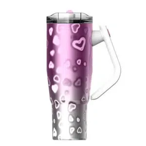 Metal Gradient Basecoat Magnetic Ink Pattern