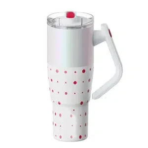 Pearl Paint with Red Photochromic Dots