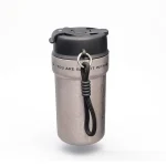 550ml Portable Strap Vacuum Insulated Stainless Steel Travel Coffee Cup