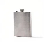 Custom Pure Titanium Hip Flask | Portable Outdoor Liquor Flask