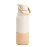 700ml thermal travel mug with a handle and detachable silicone lid