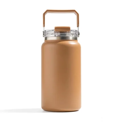 Custom Large Capacity Vacuum Insulated Stainless Steel Water Bottle for Outdoor Camping