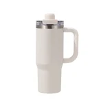 Large 900ml travel tumbler with handle