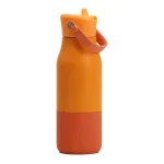 700ml thermal travel mug with a handle and detachable silicone lid