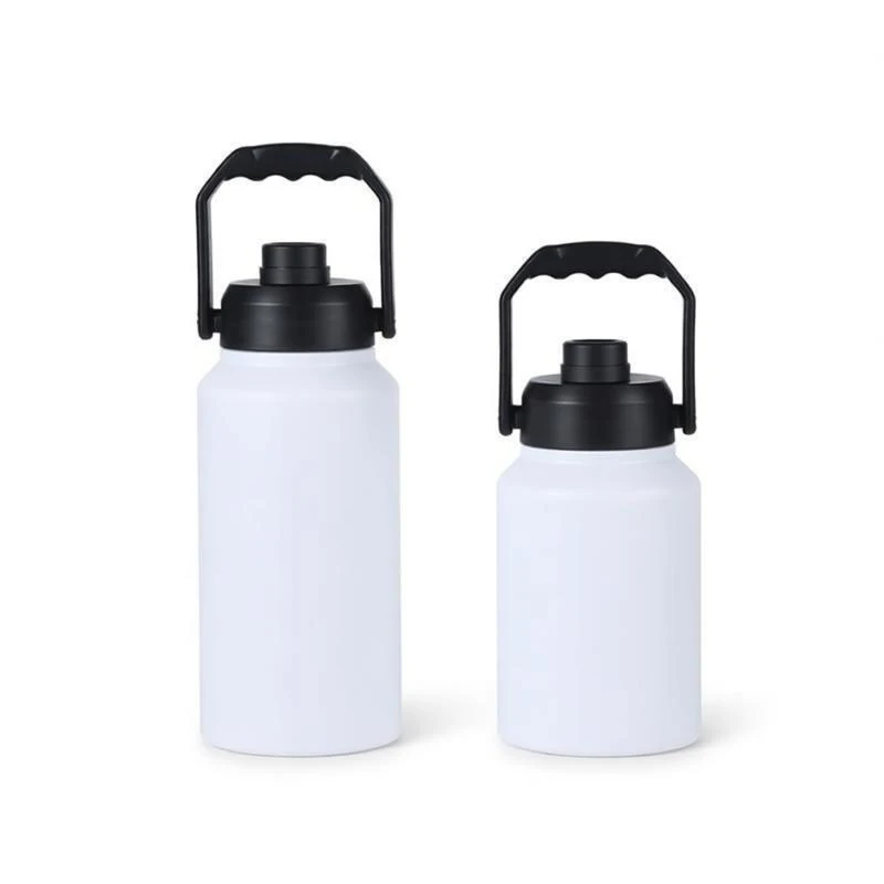 Custom extra-large travel water bottle mug