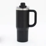 Large 900ml travel tumbler with handle