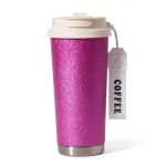 750ml Portable Titanium Insulated Coffee Travel Mug - Image 3