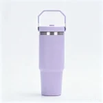 Portable Handle Insulated Tumbler Compatible With Car Cup Holders - Image 4