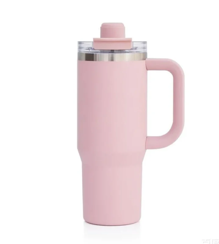 Large 900ml travel tumbler with handle