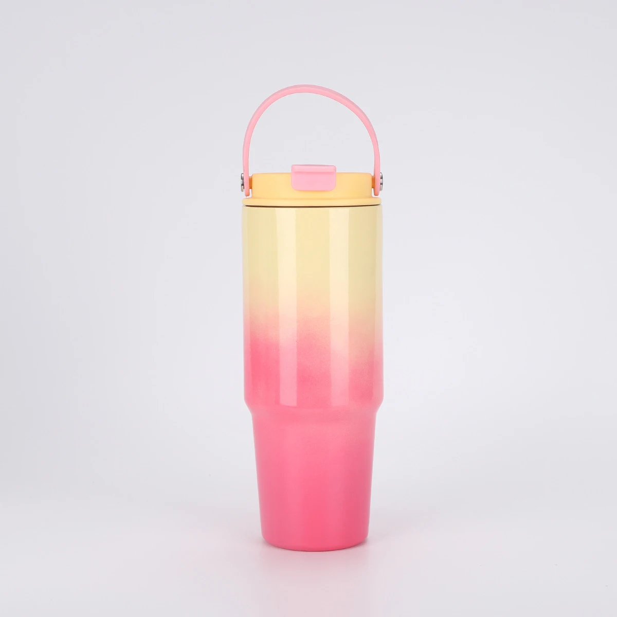 900ml Cup Holder Compatible Insulated Travel Tumbler With Handle, Custom Logo Stainless Steel Mug 900ml Cup Holder Compatible Insulated Travel Tumbler With Handle, Custom Logo Stainless Steel Mug
