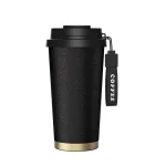 750ml Portable Titanium Insulated Coffee Travel Mug - Image 4