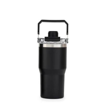 Portable Handle Insulated Tumbler | Food Grade 304 Stainless Steel Car Cup