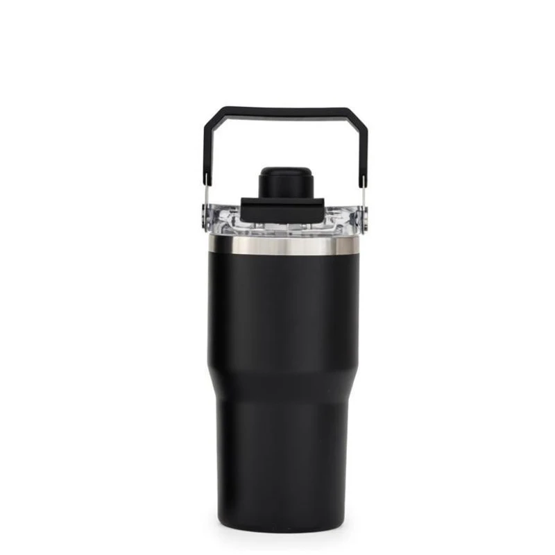 Portable Handle Insulated Tumbler | Food Grade 304 Stainless Steel Car Cup
