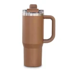 Large 900ml travel tumbler with handle