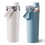 800ml travel mug with a 2-in-1 lid and carrying handle