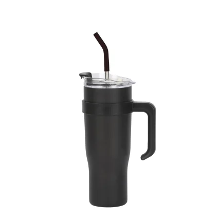 1200ml Handle Stainless Steel Cup-Holder Tumbler
