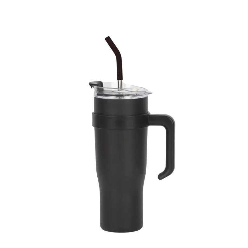 1200ml Handle Stainless Steel Cup-Holder Tumbler