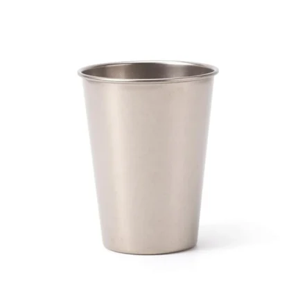 350ml Pure Titanium Beer Mug for Outdoor Camping