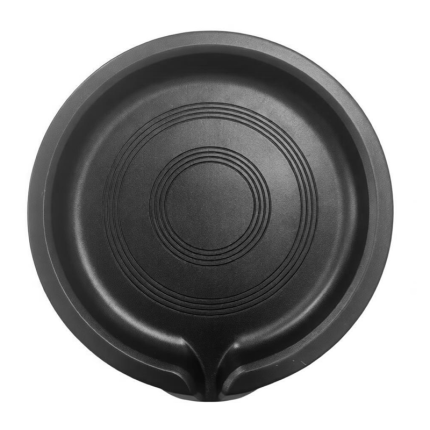 Cast Iron Spout‑tip Griddle Pan, Korean BBQ Grill Plate for Outdoor Camping