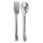 Titanium Spoon & Fork, Swallow‑tail Handle Style