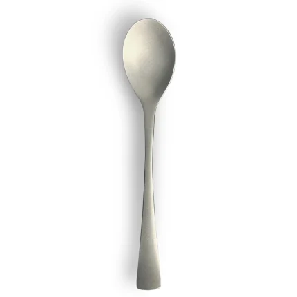 Titanium Spoon & Fork, Swallow‑tail Handle Style