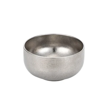 Double‑Wall Titanium Bowl