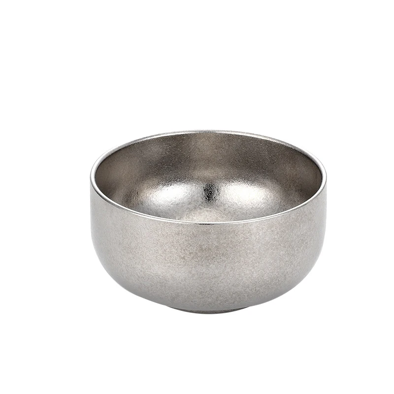 Double‑Wall Titanium Bowl