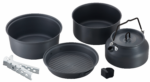 6Pcs Portable Non-Stick Aluminum Camping Cookware Set