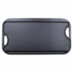 Cast iron rectangular grill pan