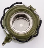 304 Stainless Steel Camping Kettle, Portable Outdoor Water Boiling Teapot for Backpacking Picnic - Image 3