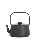 1.1L Aluminum Camping Kettle with Wooden Handle, Portable Outdoor Teapot for Camping Picnic - Image 3